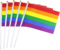 Preview: Mini Rainbow LGBT+ Flag, small